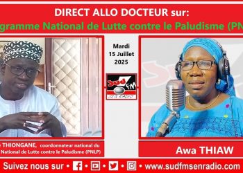 DIRECT ALLO DOCTEUR DU 15 JUILLET 2025 SUR LE PALUDISME EN PÉRIODE HIVERNALE AVEC Pr ALIOUNE THIONGANE, COORDONNATEUR DU P.N.L.P.