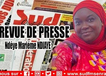 REVUE DE LA PRESSE DE SUD FM DU 23 AOÛT 2025 NDEYE MARIEME NDIAYE.