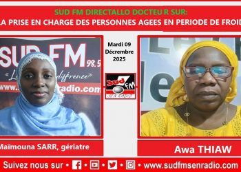 SUD FM DIRECT ALLO DOCTEUR DU 09 DÉCEMBRE 2025 AVEC Dr Maïmouna SARR, gériatre.