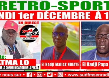 SUD FM DIECT RÉTRO SPORT DU 1er DÉCEMBRE 2025 AVEC YATMA LO, CHARGÉ DE LA COMMUNICATION DE LA FSKDA.