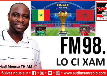 SUD FM LO CI KHAM DU 17 JANVIER 2026 SUR LA FINALE SÉNÉGAL-MAROC.