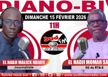 SUD FM MATIN DIRECT DU 15 FÉVRIER 2026 AVEC MALAMINE MANÉ ET AISSATOU GUEYE BA.